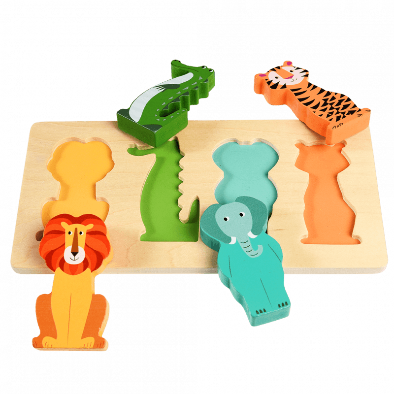Colourful Creatures Wooden Puzzle - NSPCC Shop
