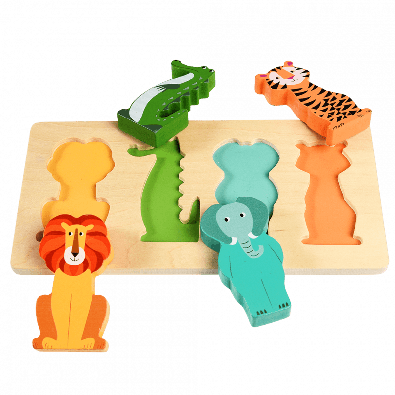 Puzzle Domino Animo - Multicolore - Bébé - 9.49 Puzzle Domino Animo - Multicolore - Bébé - 9.49