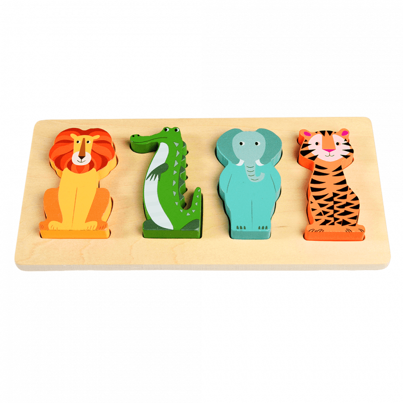 Colourful Creatures Wooden Puzzle - NSPCC Shop
