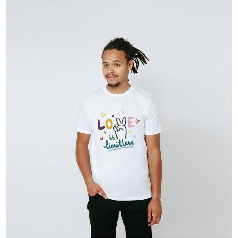 Love Is Limitless Light T-shirt | NSPCC Shop.
