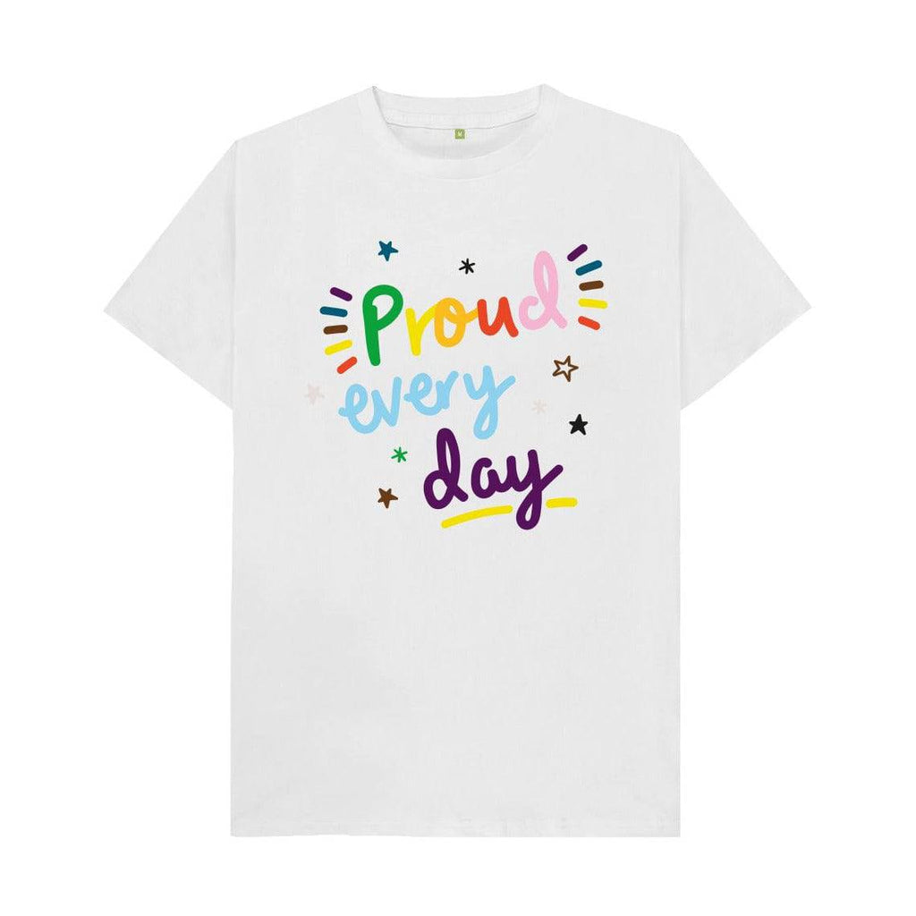 Proud Every Day Light T-shirt | NSPCC Shop.