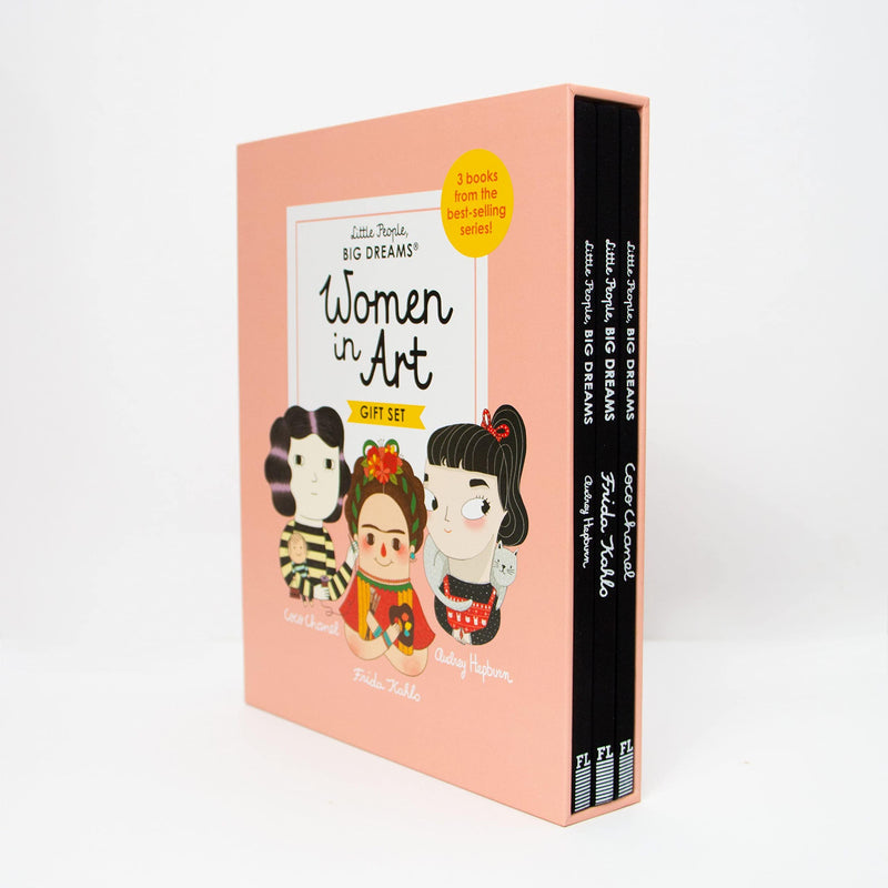 Little People, Big Dreams: Women in Art: 3 books from the best-selling series! Coco Chanel - Frida Kahlo - Audrey Hepburn - NSPCC Shop