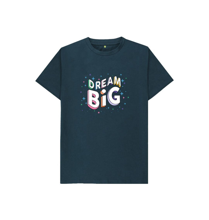 Denim Blue Dream Big Kids T-shirt