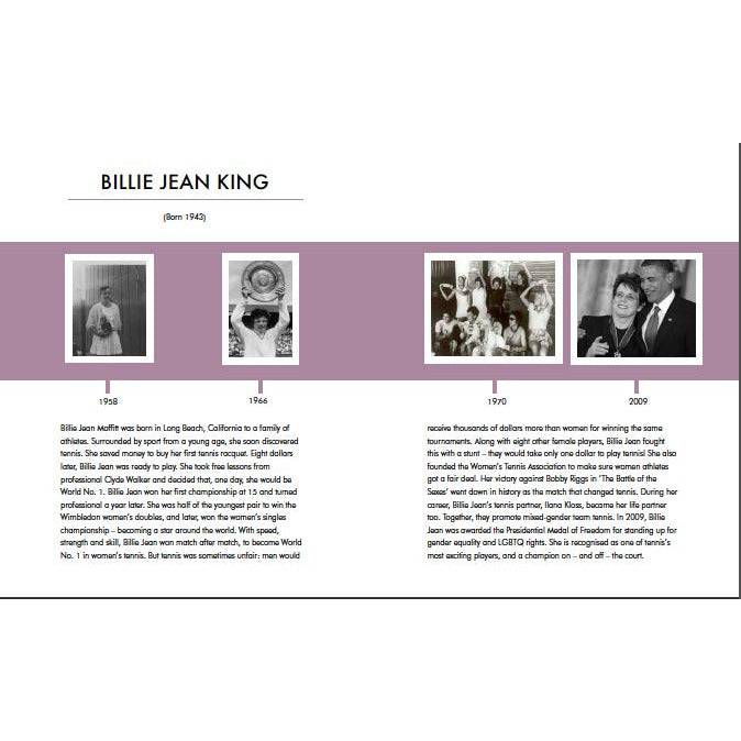 Little People Big Dreams: Billie Jean King | NSPCC Shop.