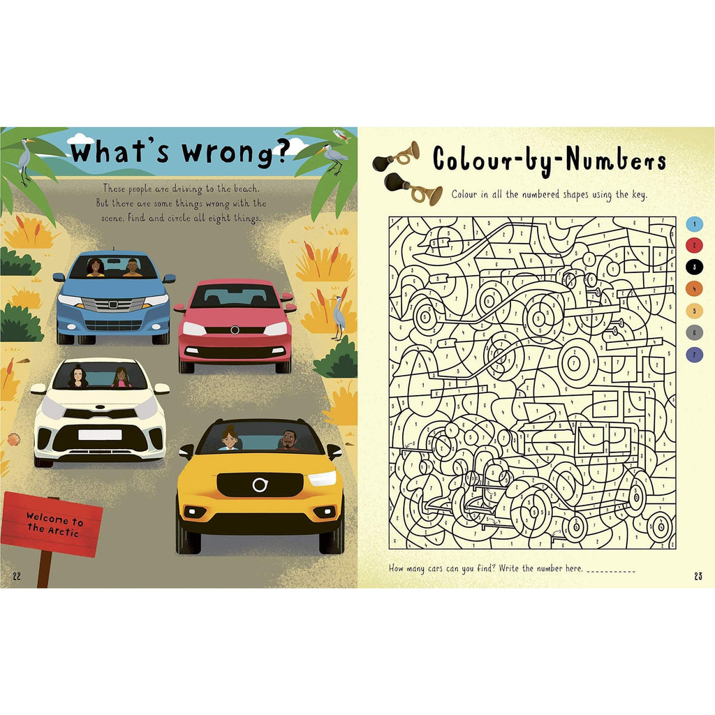 In The Car Activity Book | NSPCC Shop.