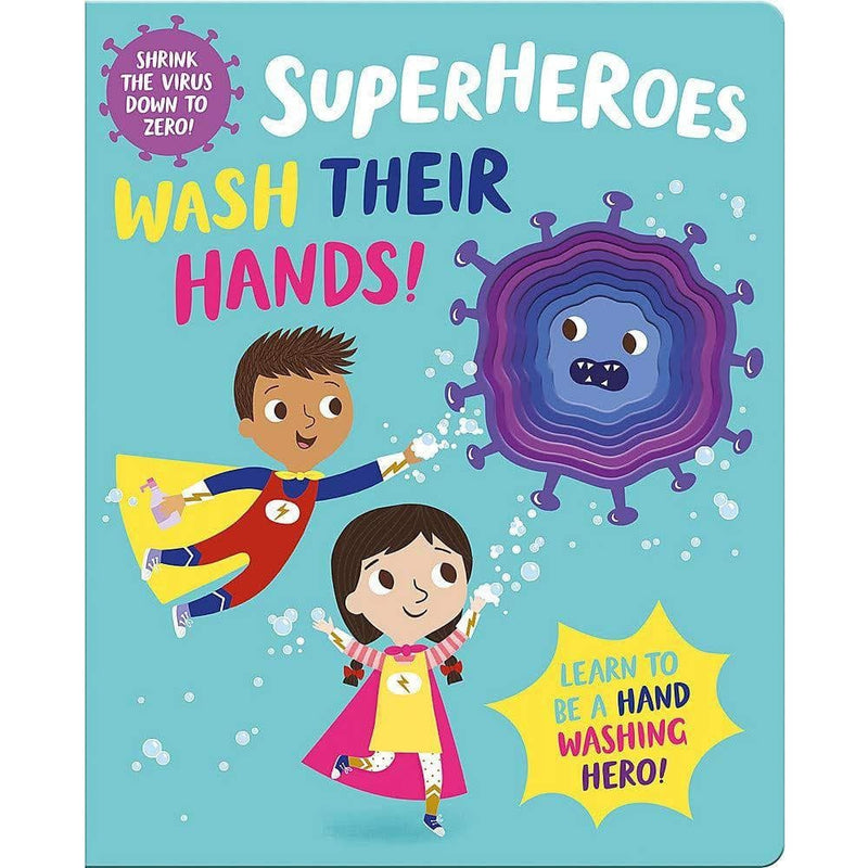 Superheroes Wash Their Hands | NSPCC Shop.