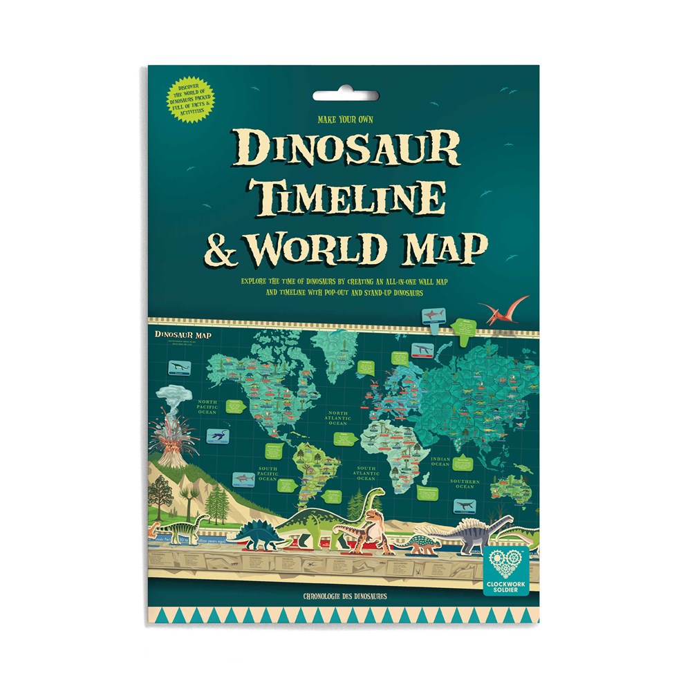 Make Your Own Dinosaur Timeline & World Map - NSPCC Shop