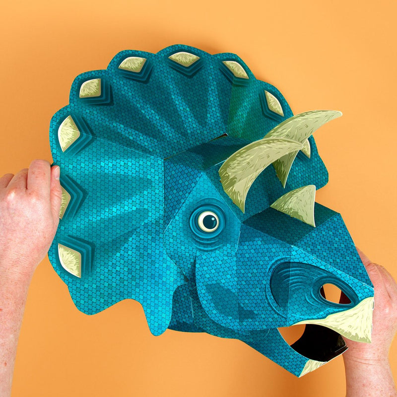 Make Your Own Triceratops Mask - NSPCC Shop