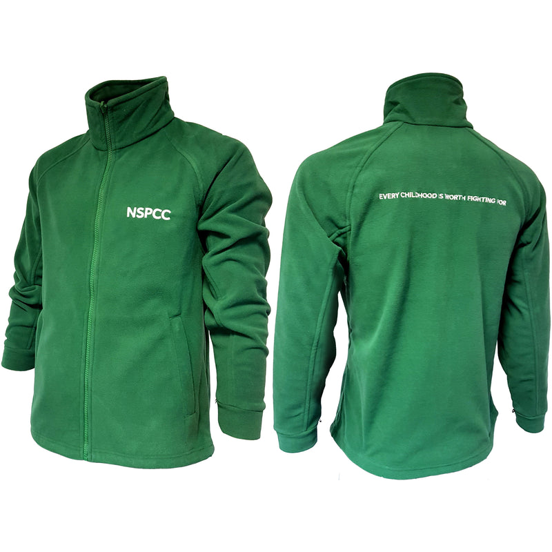 Green NSPCC fleece | NSPCC Shop.