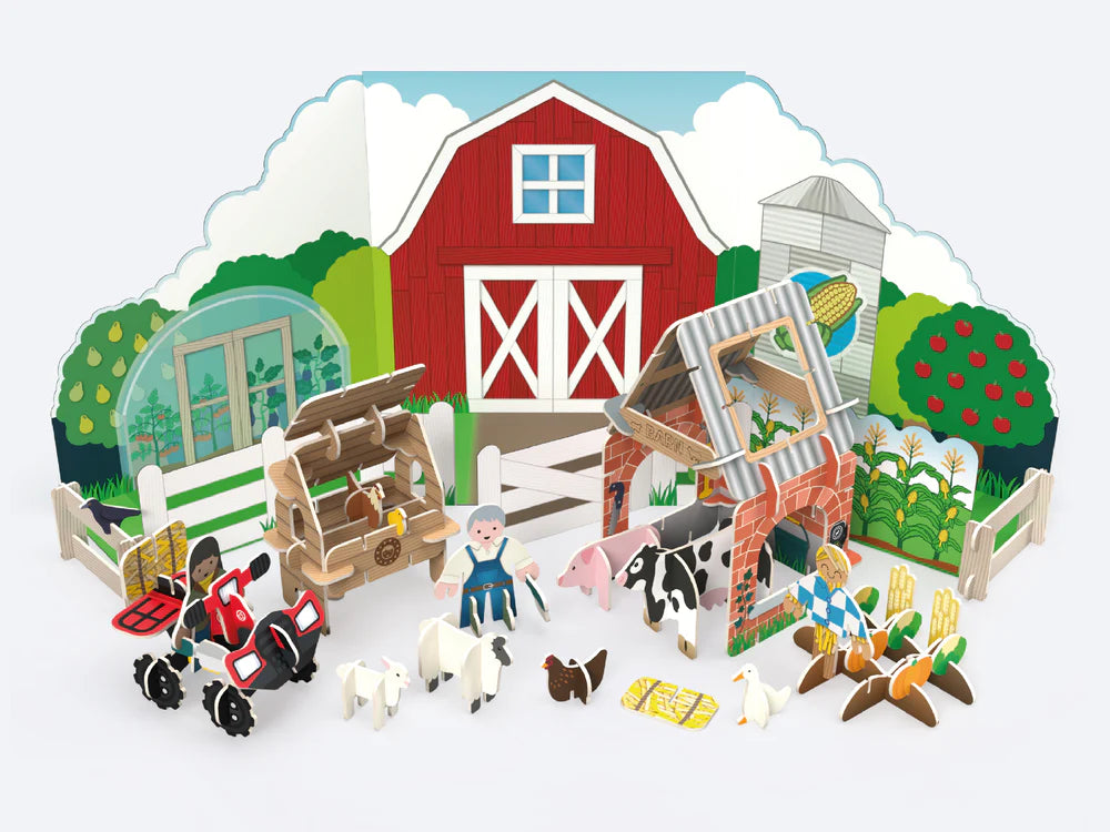 Toy Farmyard Playset Eco Friendly Kids Toy NSPCC Shop