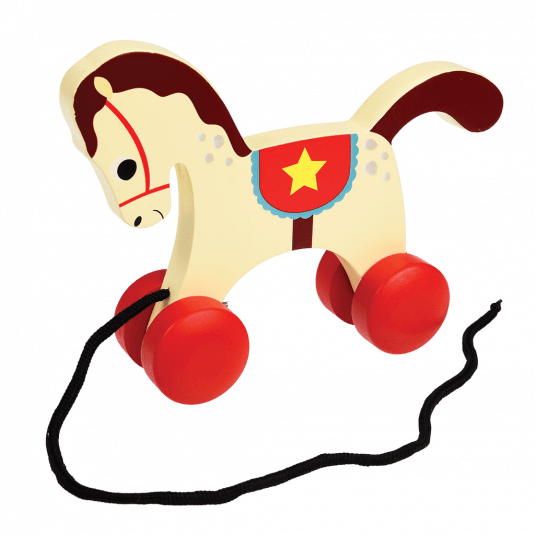 Charlie The Circus Horse Pull Toy | NSPCC Shop.