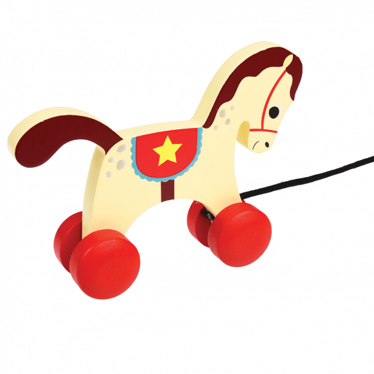 Charlie The Circus Horse Pull Toy | NSPCC Shop.