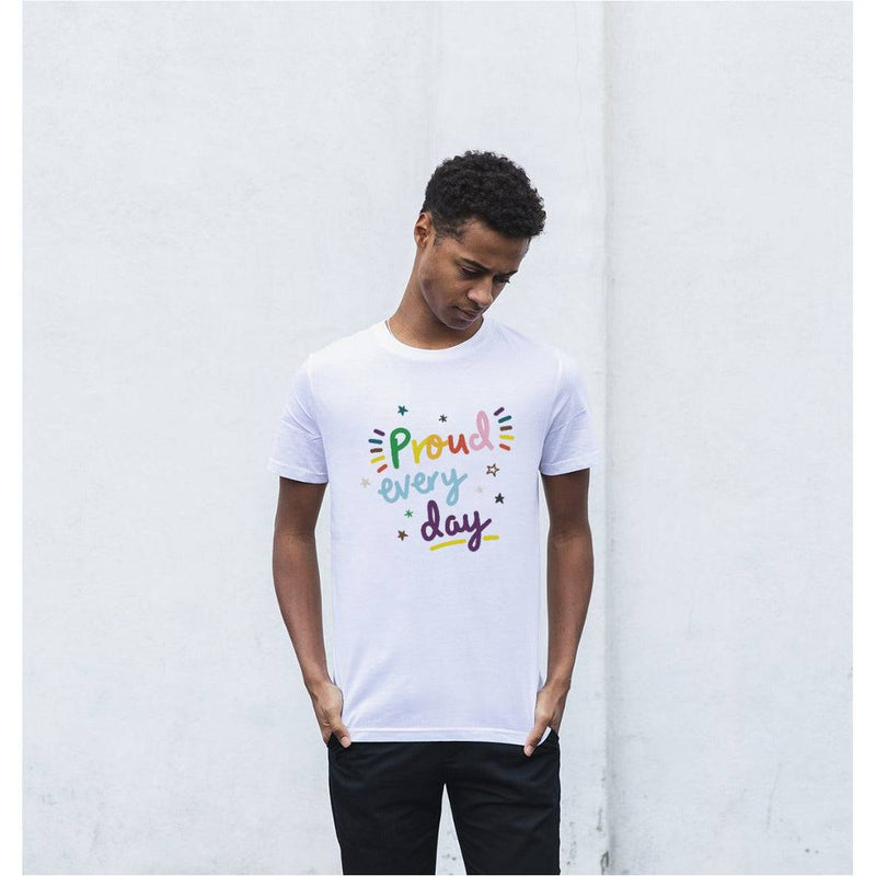 Proud Every Day Light T-shirt | NSPCC Shop.