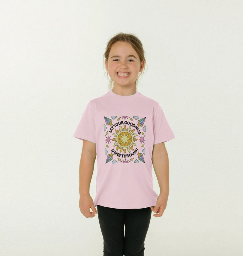 Goodness Shines Through Kids T-shirt - NSPCC Shop