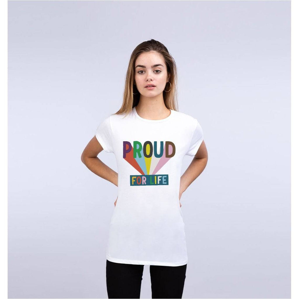 Proud For Life White Top | NSPCC Shop.