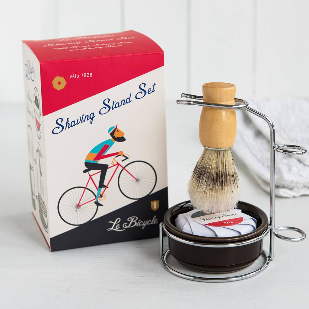 Le Bicycle Shaving Stand Set | NSPCC Shop.