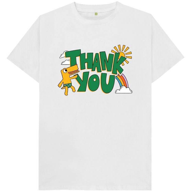 Thank You Kids T-shirt White - NSPCC Shop