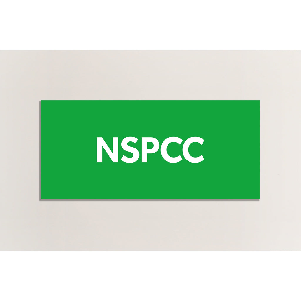NSPCC disposable banner - NSPCC Shop