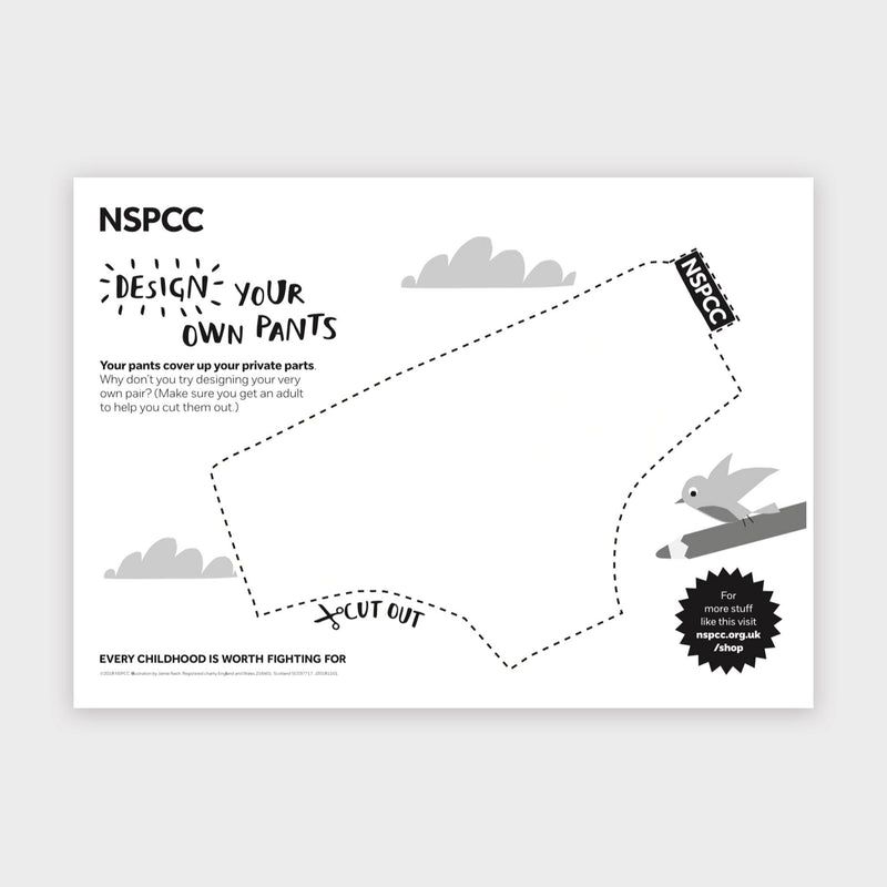 PANTS Activity Sheets! - NSPCC Shop