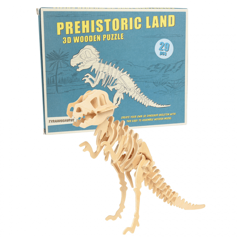 T-Rex 3D wooden puzzle - NSPCC Shop