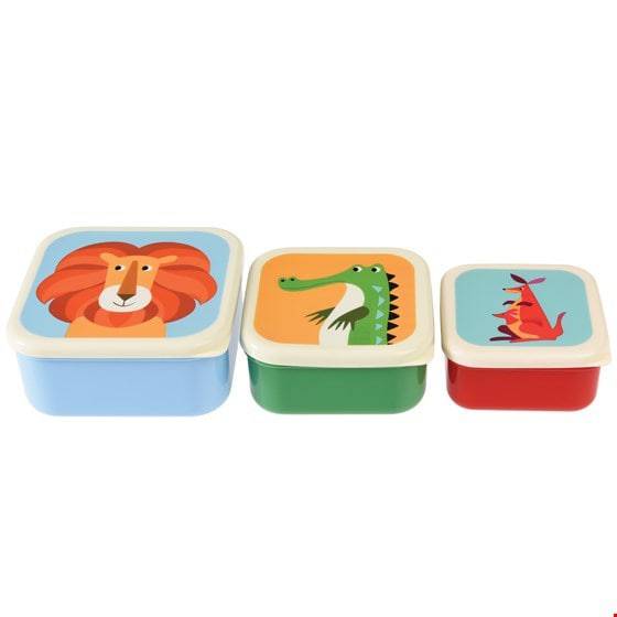 Set Of 3 Colourful Creatures snack boxes - NSPCC Shop
