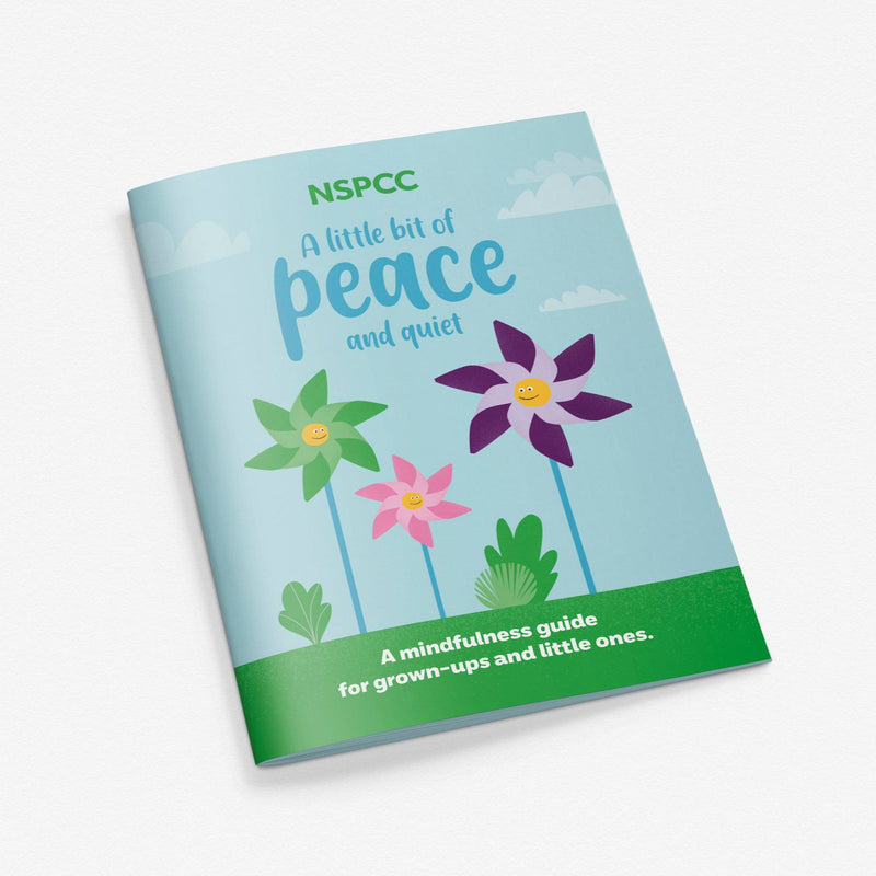 A Little Bit of Peace and Quiet: A mindfulness guide for parents and little ones. - NSPCC Shop