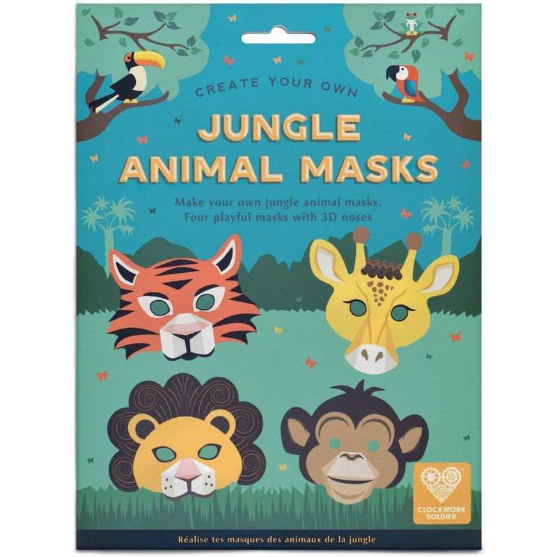 Create your own jungle animal masks - NSPCC Shop