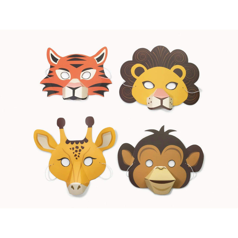 Create your own jungle animal masks - NSPCC Shop