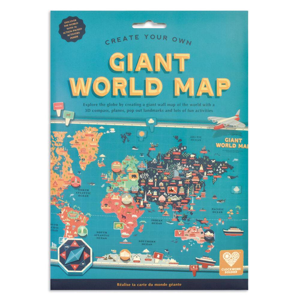 Giant world map - NSPCC Shop