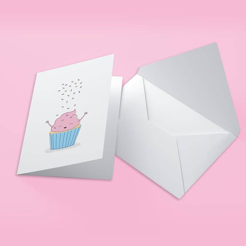 Cupcake Greeting Card - NSPCC Shop