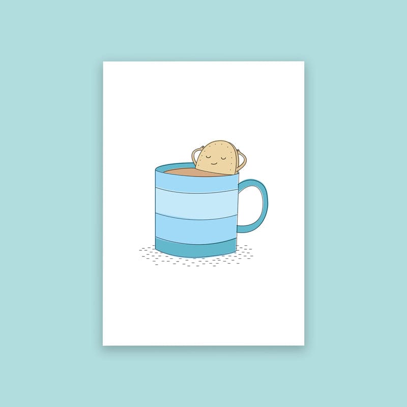 Tea and Biscuit Greeting Card - NSPCC Shop