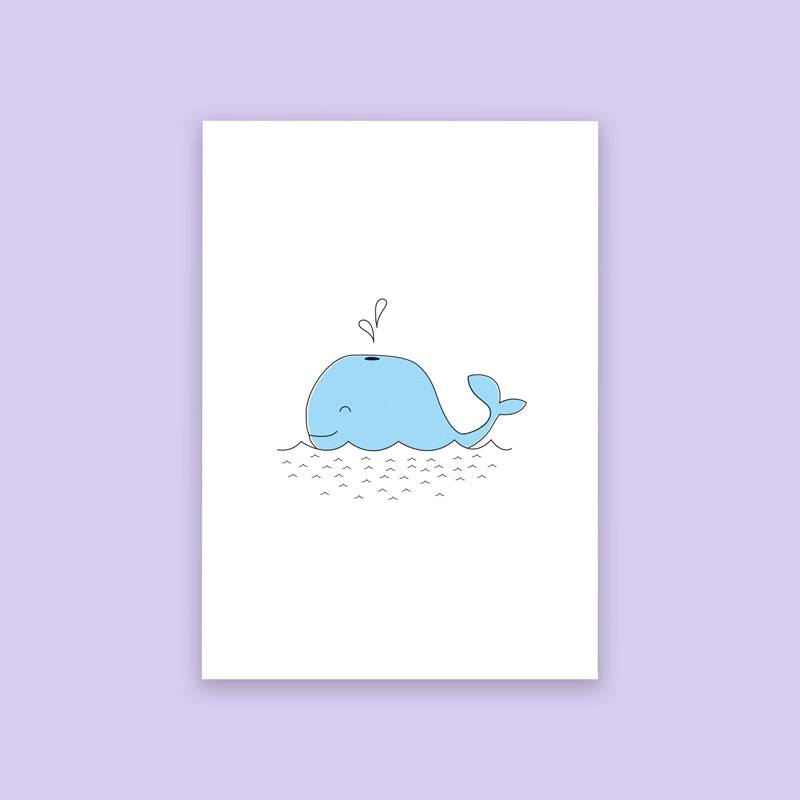 Whale Greeting Card - NSPCC Shop