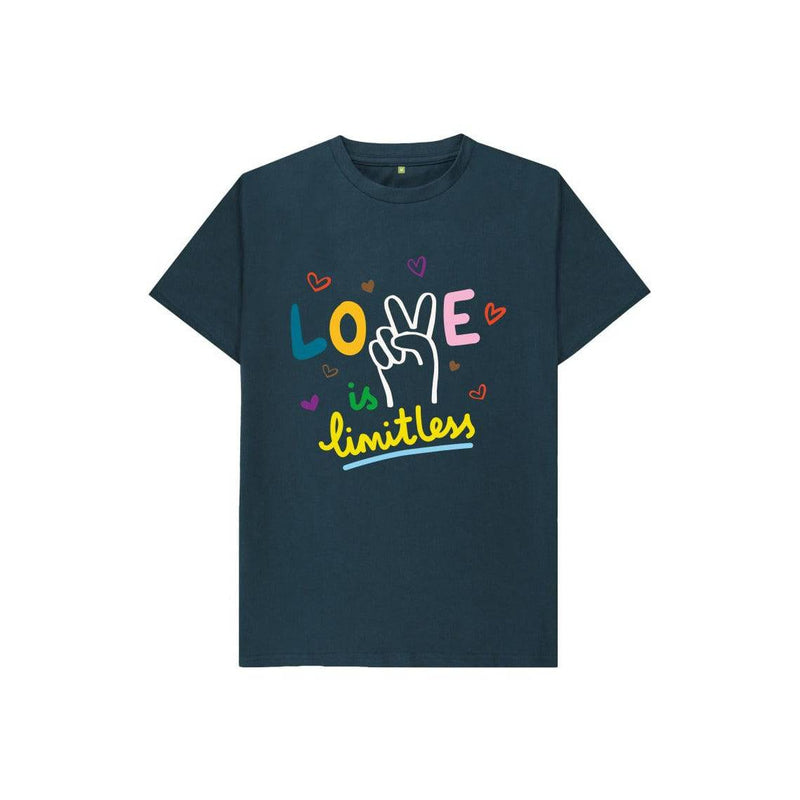 Love Is Limitless Kids T-shirt | NSPCC Shop.