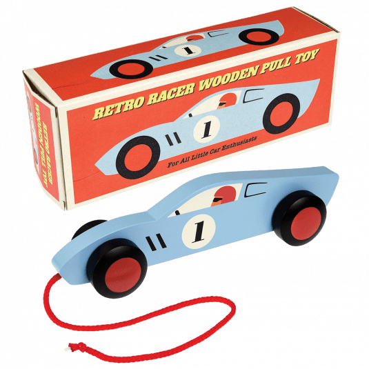 Retro Racer Pull Toy | NSPCC Shop.