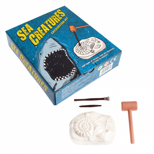 Sea Creatures Excavation Kit | NSPCC Shop.