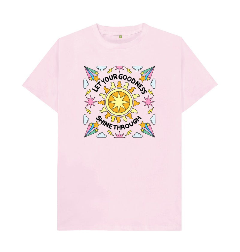 Pink Goodness Shine Through Unisex T-shirt