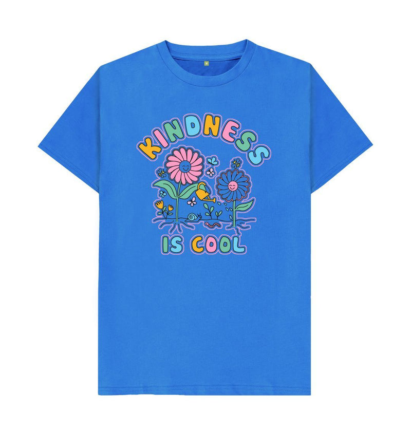 Bright Blue Kindness is Cool Unisex T-shirt